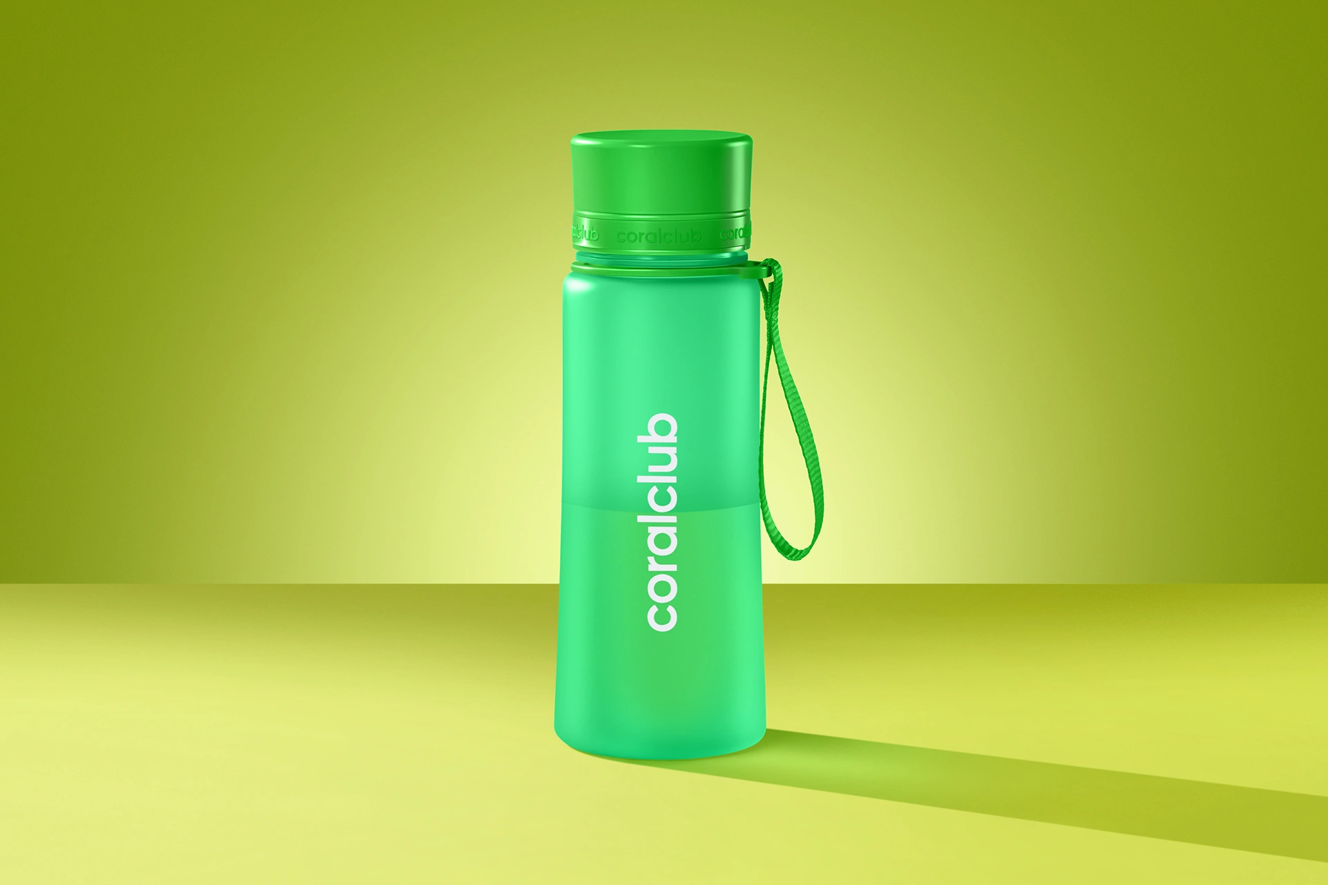 პლასტმასის ბოთლი coralclub